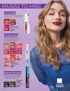 Pogląd oferty "Avon Katalog 12 2025" - ważna od 01.12.2025 | Strona: 94 | Produkty: Cappuccino, Tusz do rzęs, Szminka