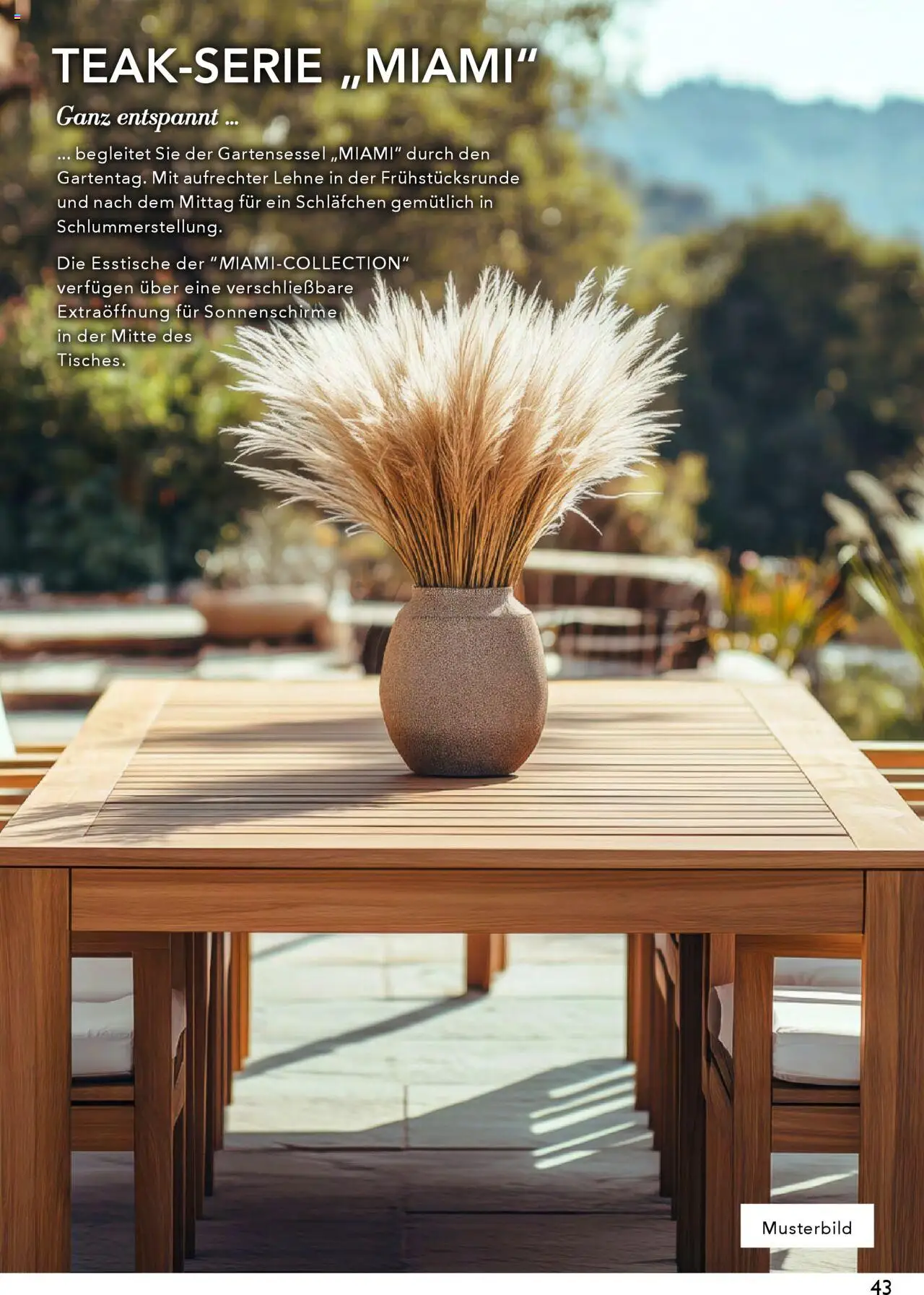 Rahaus Prospekt Gartenmöbel – gültig ab 07.04.2025 | Seite: 43