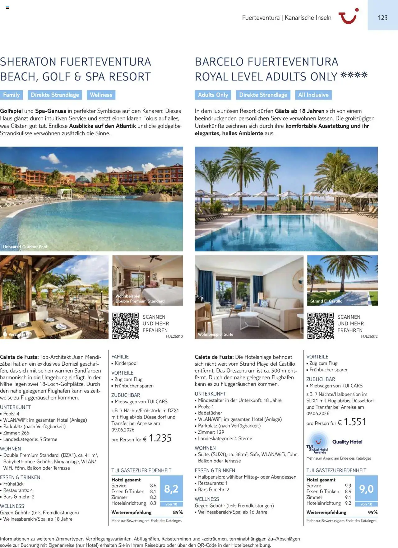 TUI Prospekt Kanaren, Kapverden & Senegal 2025/26	  – gültig ab 01.11.2025 | Seite: 123 | Produkte: Babybett