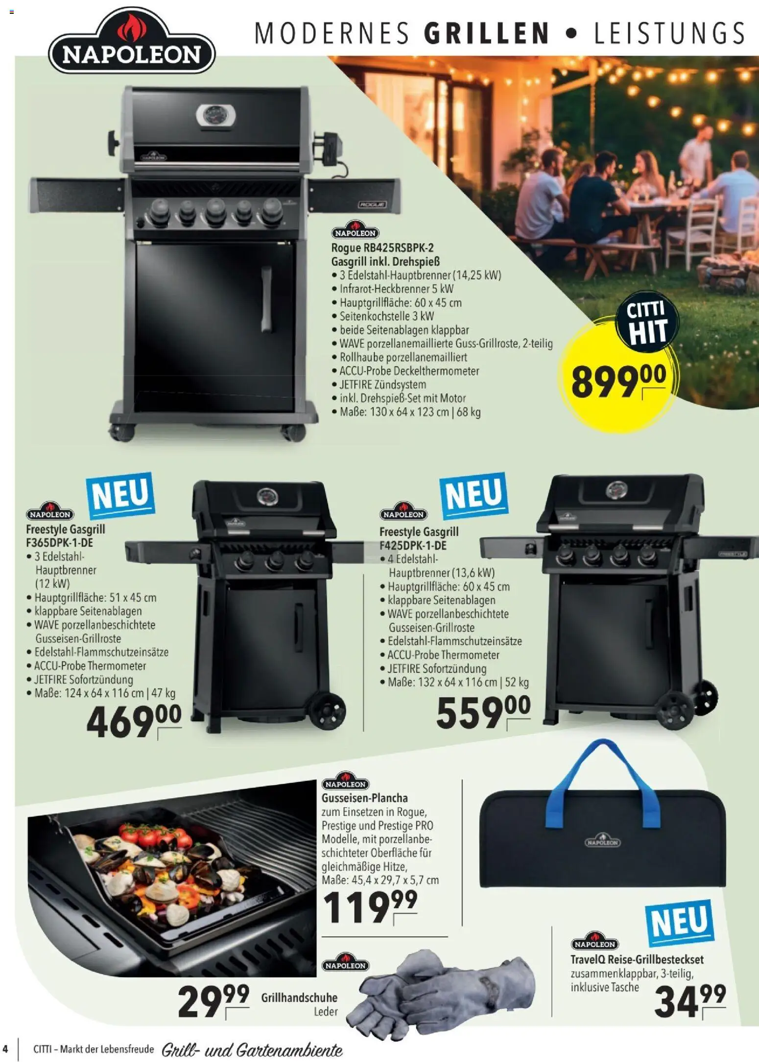 CITTI tilbudsavis – gyldig fra 18.03.2026 | Side: 4 | Produkter: Grill