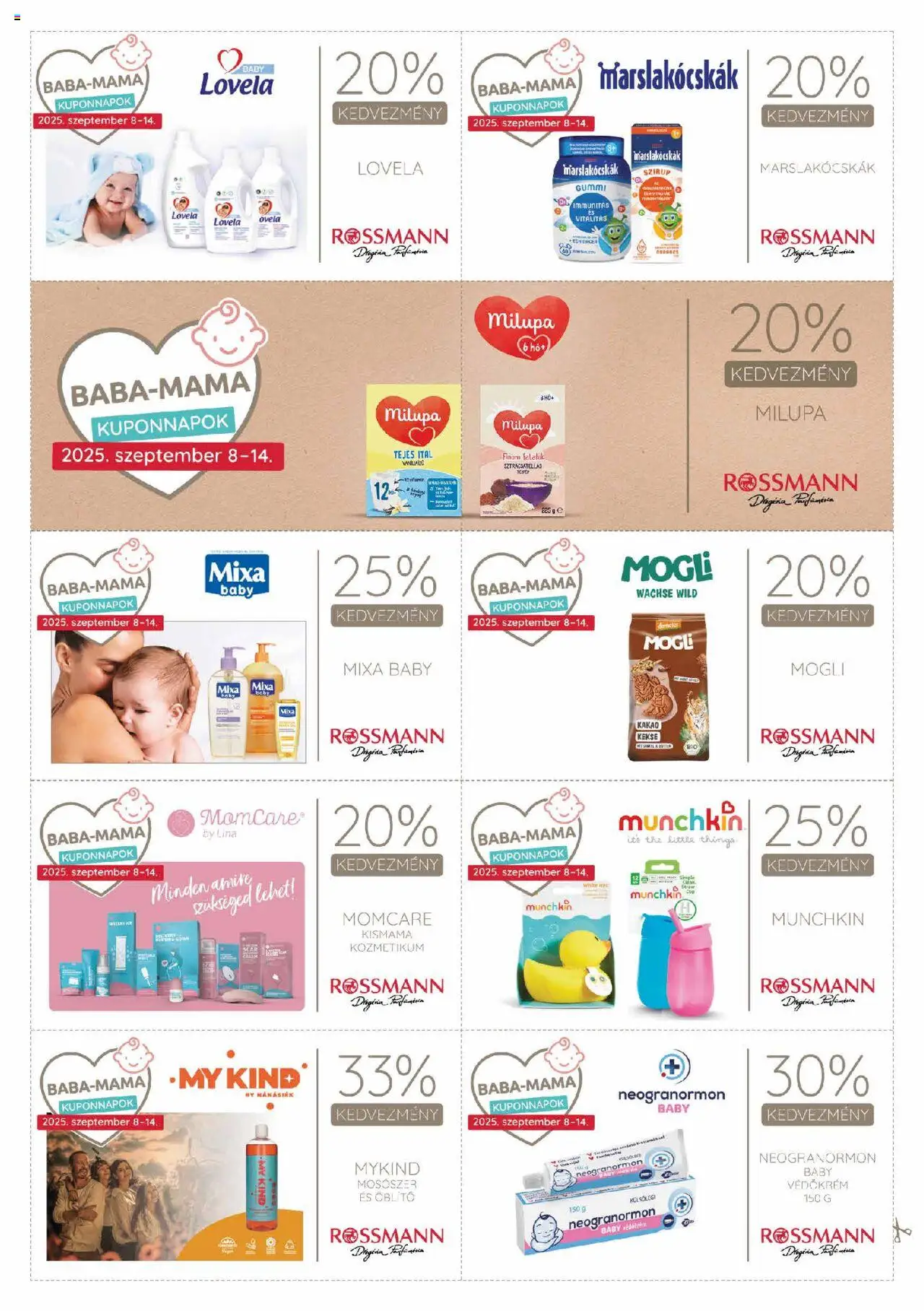 Rossmann akciós ujság - amely érvényes a következő dátumtól: 08.09.2025 | Oldal: 5 | Termékek: Öblítő, Mosószer