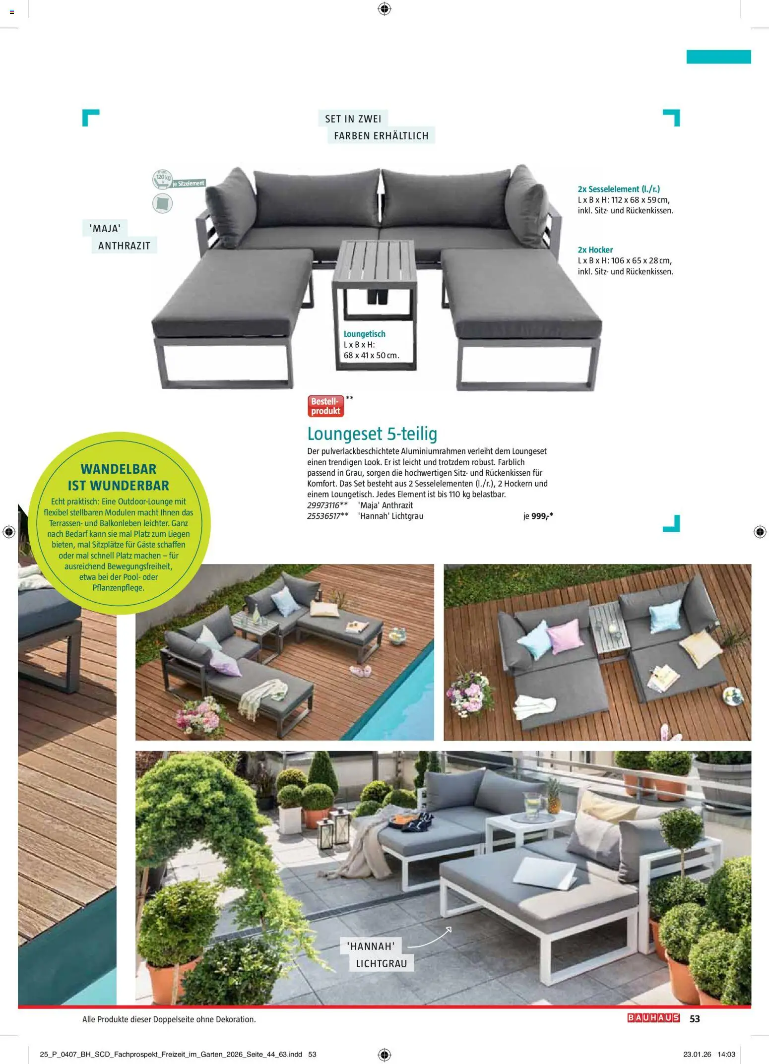 Bauhaus Freizeit im Garten gültig ab 01.05.2026 | Seite: 53