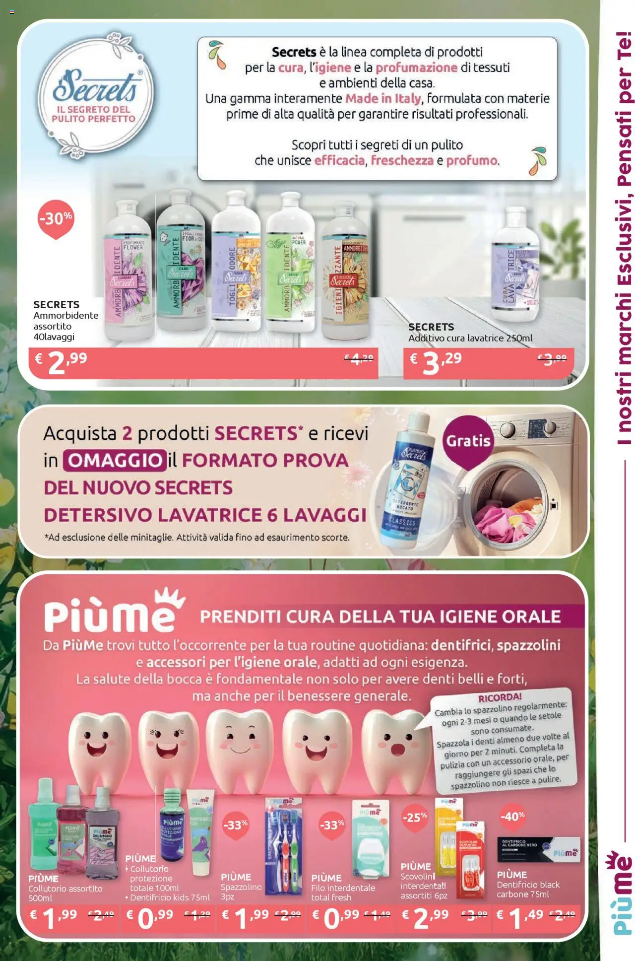Volantino IperSoap del 06.10.2025 | Pagina: 13 | Prodotti: Dentifricio, Filo interdentale, Ammorbidente, Detergente