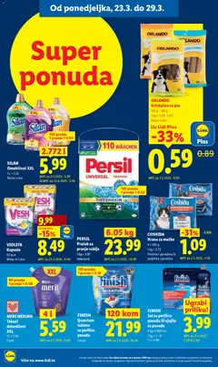 SILAN Omekšivač XXL, 1 L = 2.16, Razne vrste - Pregled kataloga iz trgovine Lidl, vrijedi od 23.03.2026 | Stranica: 20