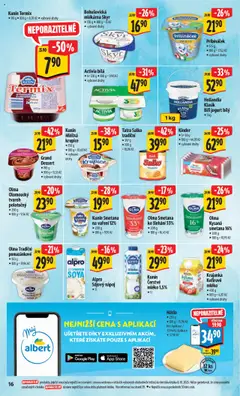 Náhled letáku Albert leták - Hypermarket od 15.10.2025 | Strana: 25 | Produkty: Termix, Sójový nápoj, Kinder, Alpro