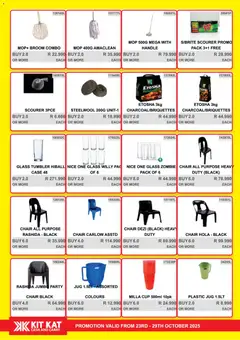 KIT KAT Cash & Carry specials catalogue – valid from 23.10.2025 | Page: 33 | Products: Case, Chair, Broom, Mop
