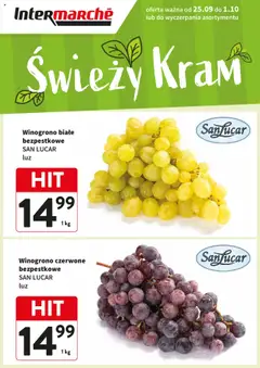 Pogląd oferty "Intermarche Gazetka - Świeży Hit" - ważna od 25.09.2025