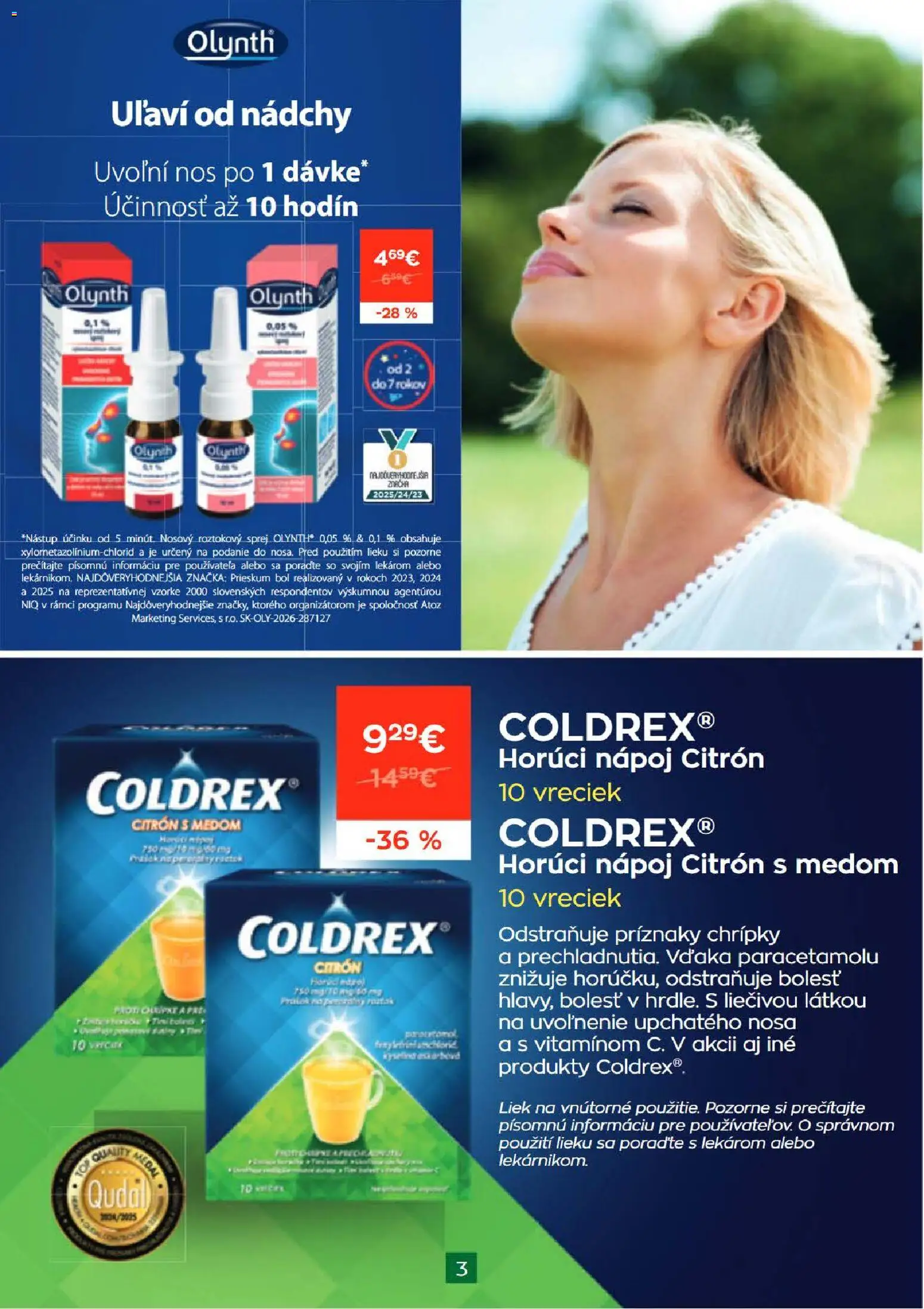 Nové Schneider lekáreň akcie – leták je platný od 02.03.2026 | Strana: 3 | Produkty: Med