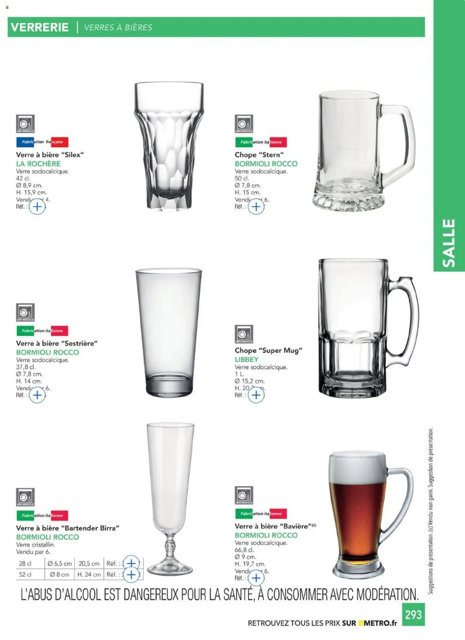 {H1} | Page: 293 | Produits: Bière