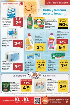 Vista previa Eroski Miramos por ti válido desde el 16.04.2026 | Página: 15