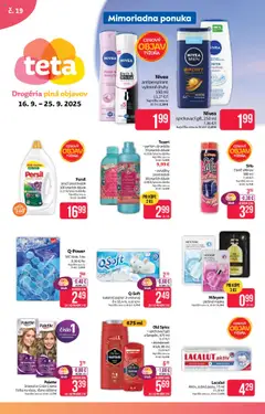 Teta drogerie leták platný od 16.09.2025