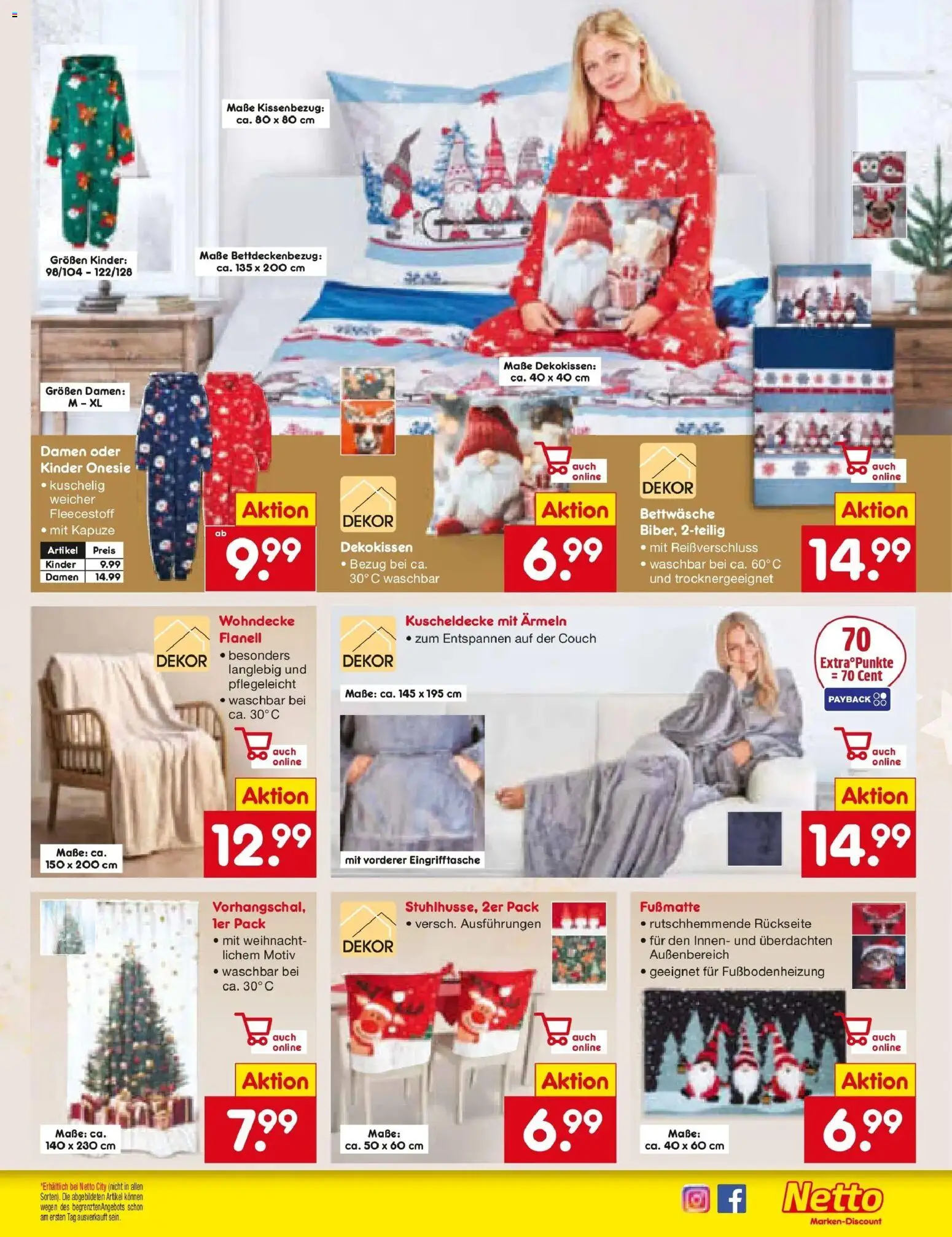 Netto Marken-Discount - Netto: Wochenangebote – gültig ab 10.11.2025 | Seite: 35 | Produkte: Couch, Bettwäsche, Fußmatte