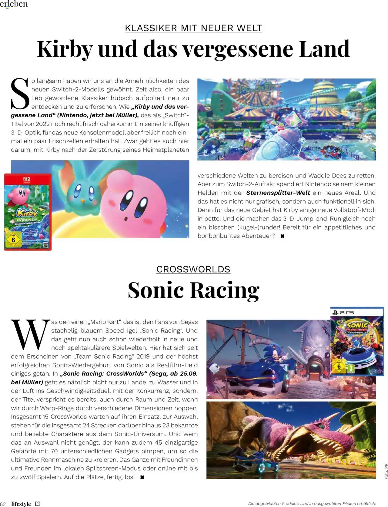 Müller Magazine Lifestyle 5/25 gültig ab 17.09.2025 | Seite: 62 | Produkte: Wasser