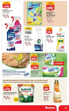 Auchan akciós ujság - amely érvényes a következő dátumtól: 04.09.2025 | Oldal: 39