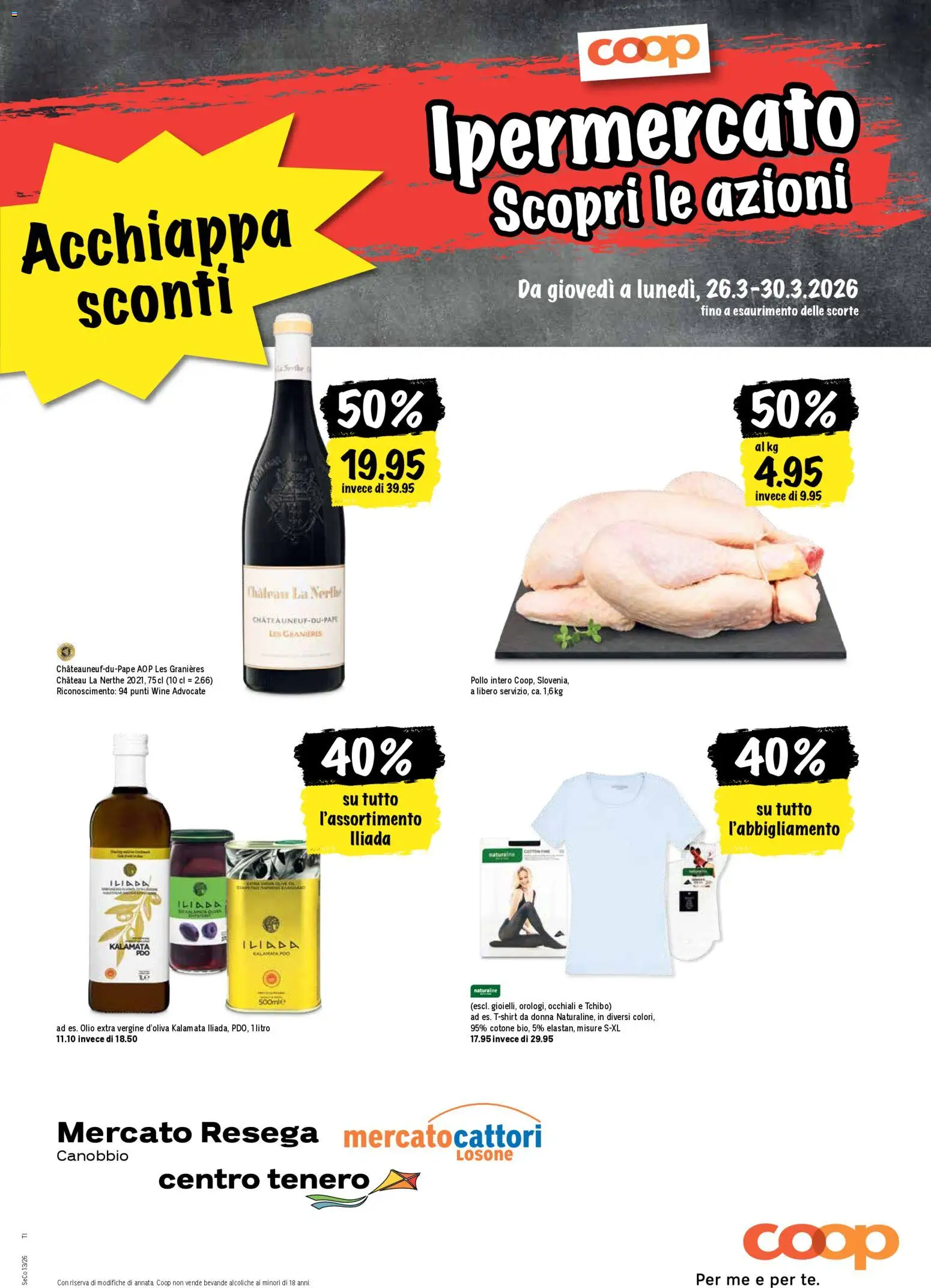 Coop aktionen IT – gültig ab 26.03.2026 | Seite: 21 | Produkte: T-Shirt