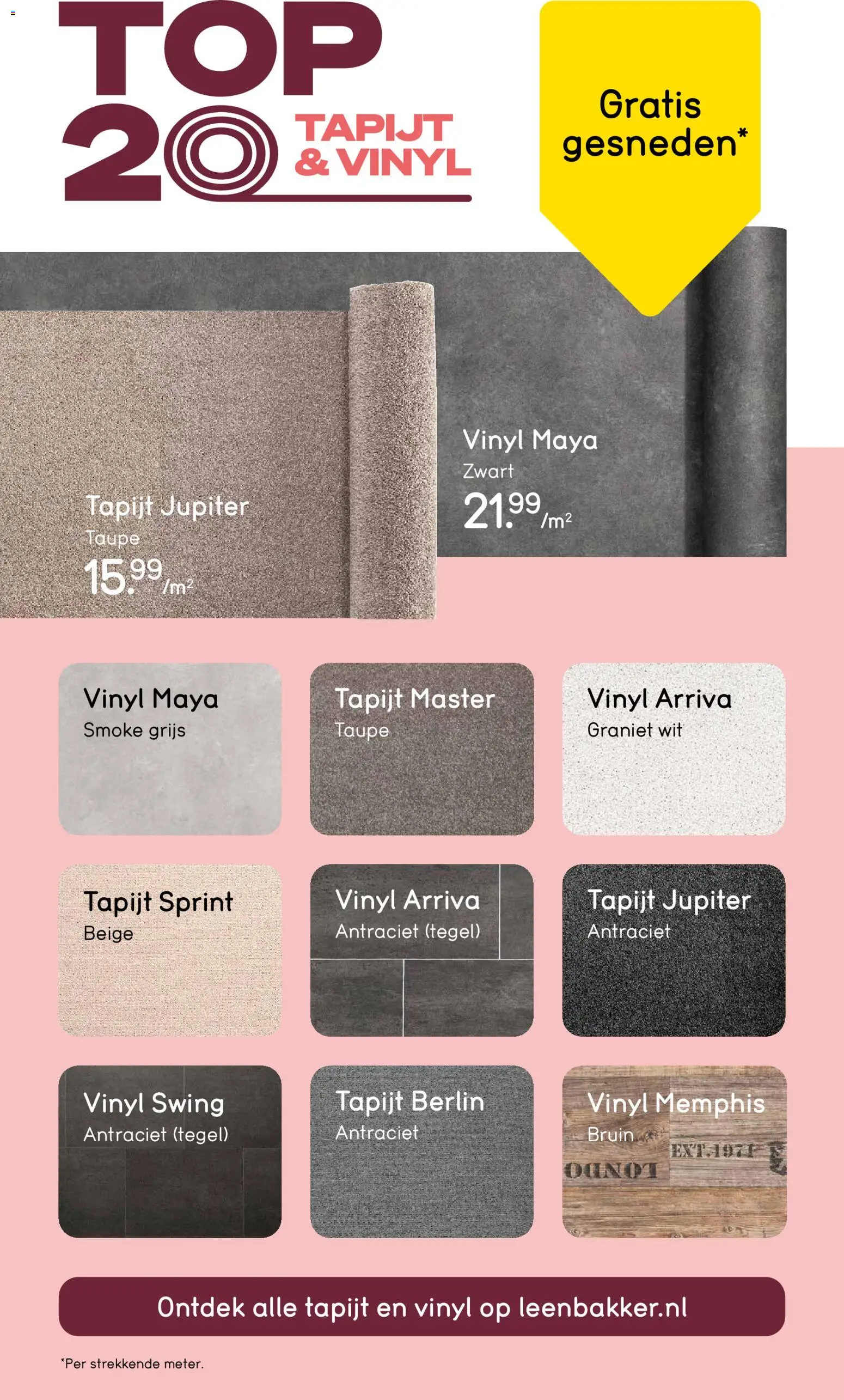 {H1} | Pagina: 29 | Producten: Tapijt