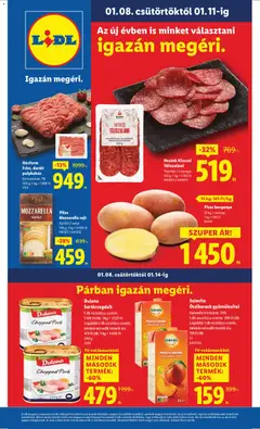 Lidl Akciós újság - amely érvényes a következő dátumtól: 08.01.2026