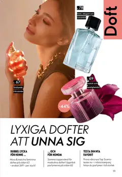 Oriflame erbjudanden 05/26 - Förhandsvisning av reklamblad från butik Oriflame aktuell från 01.04.2026 | Sida: 55 | Produkter: Doft