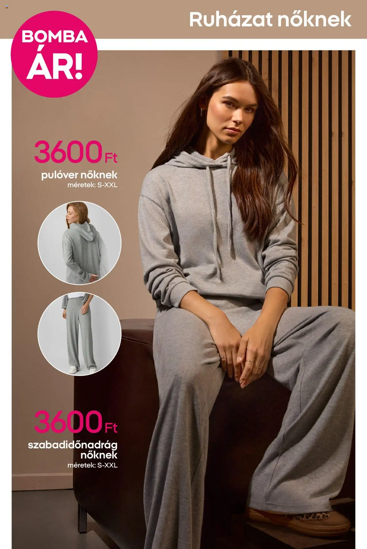 Pepco akciós ujság - amely érvényes a következő dátumtól: 18.09.2025 | Oldal: 2 | Termékek: Pulóver