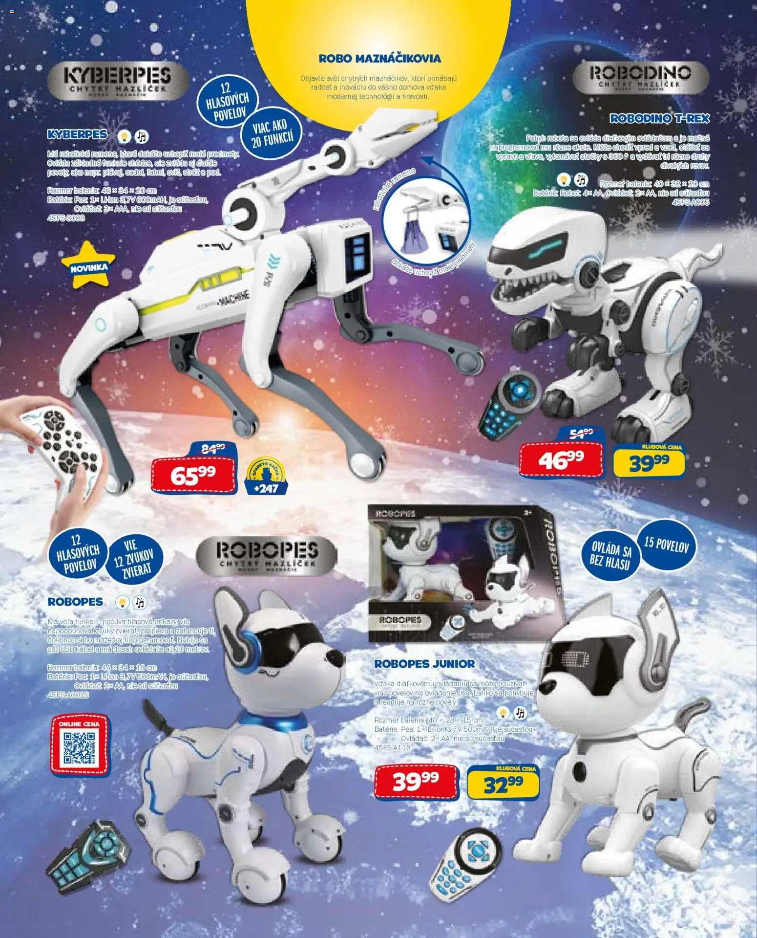 Nové ALLTOYS akcie – leták je platný od 19.11.2025 | Strana: 116 | Produkty: Robot, Kábel, USB
