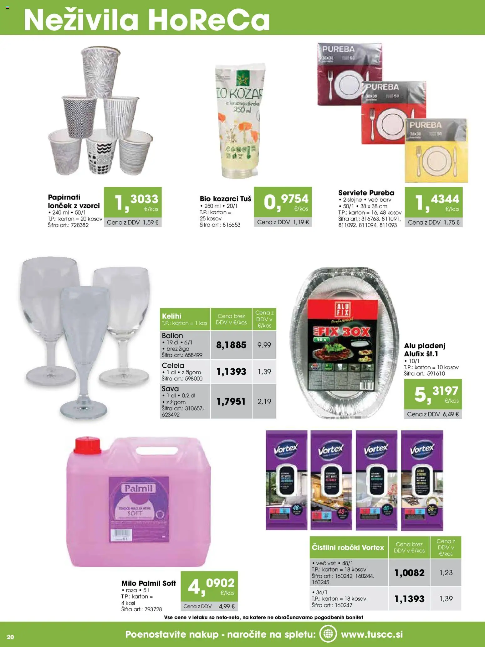 Novi Tuš katalog ponudbe – veljaven od 07.02.2026 | Stran: 20