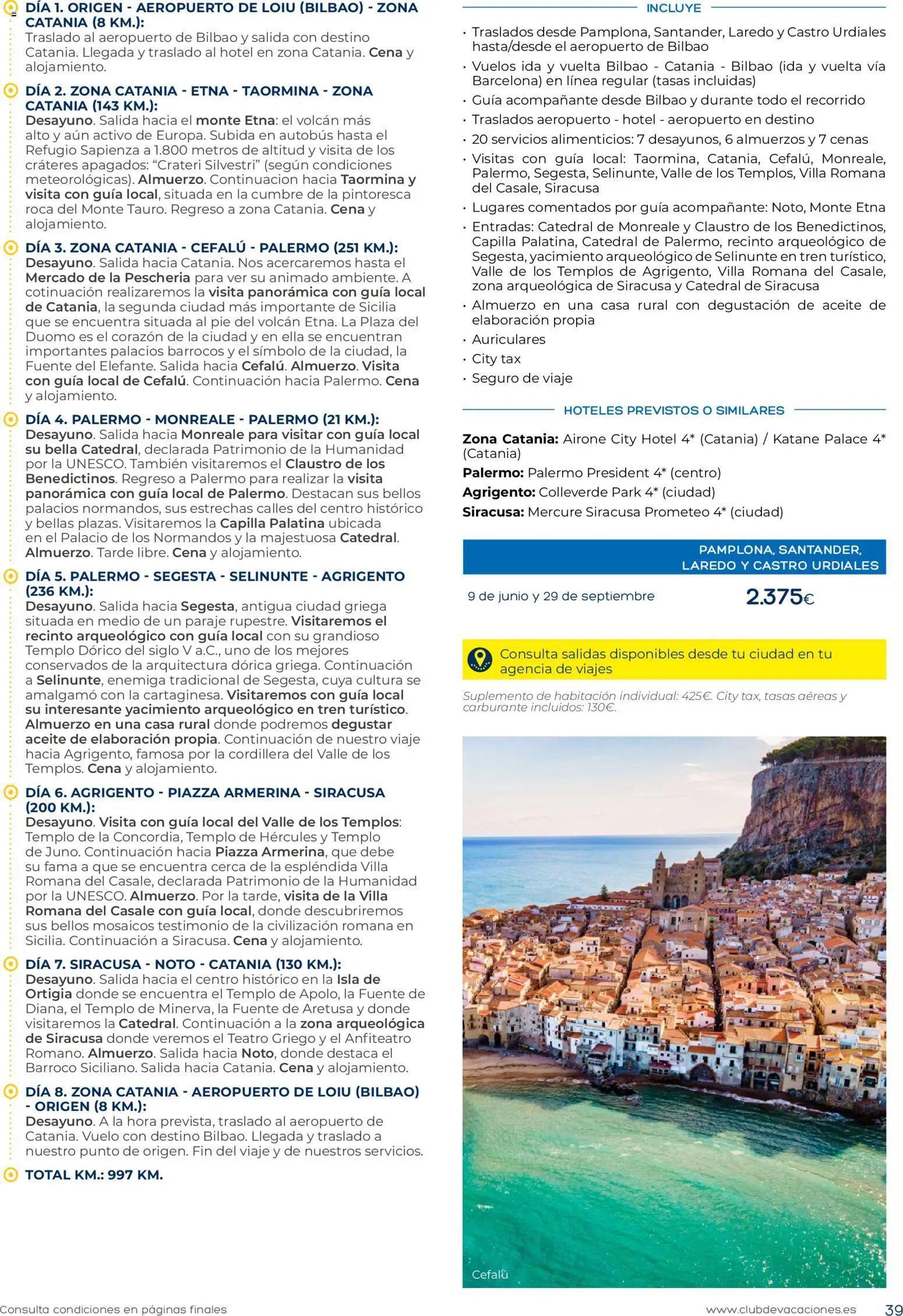 Viajes El Corte Inglés Zona Norte │ válido desde el 01.01.2026 | Página: 39