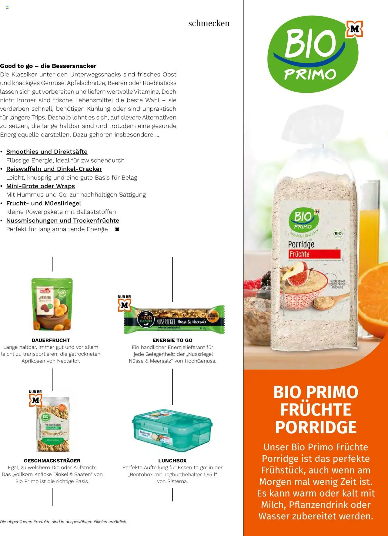 Müller Magazin ab 01.07.2025 | Seite: 67 | Produkte: Nüsse, Früchte, Wasser