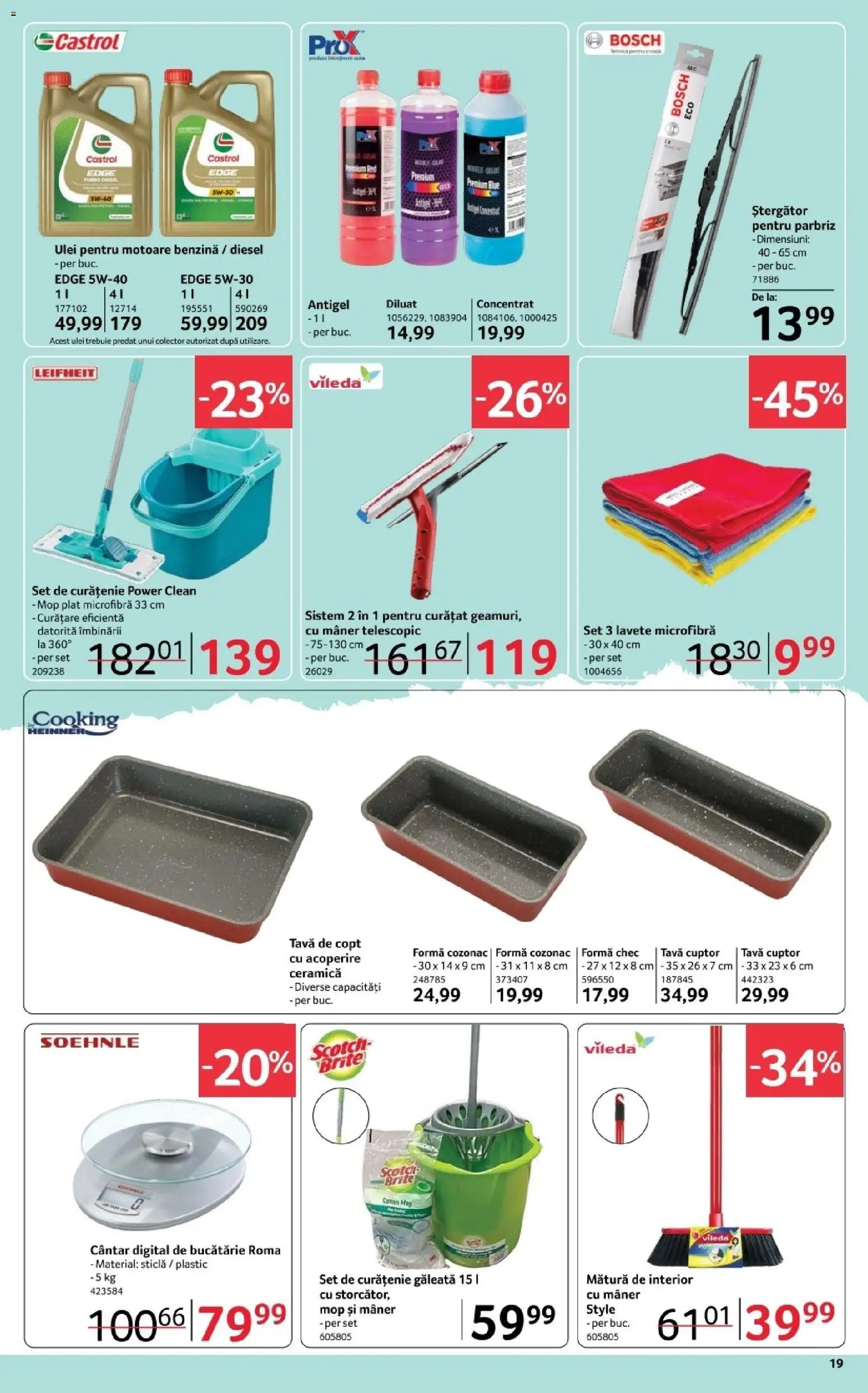 Noul catalog Selgros – valabil de la 20.03.2026 | Pagină: 19 | Produse: Delgeç, Pomelo, Cuptor, Cântar