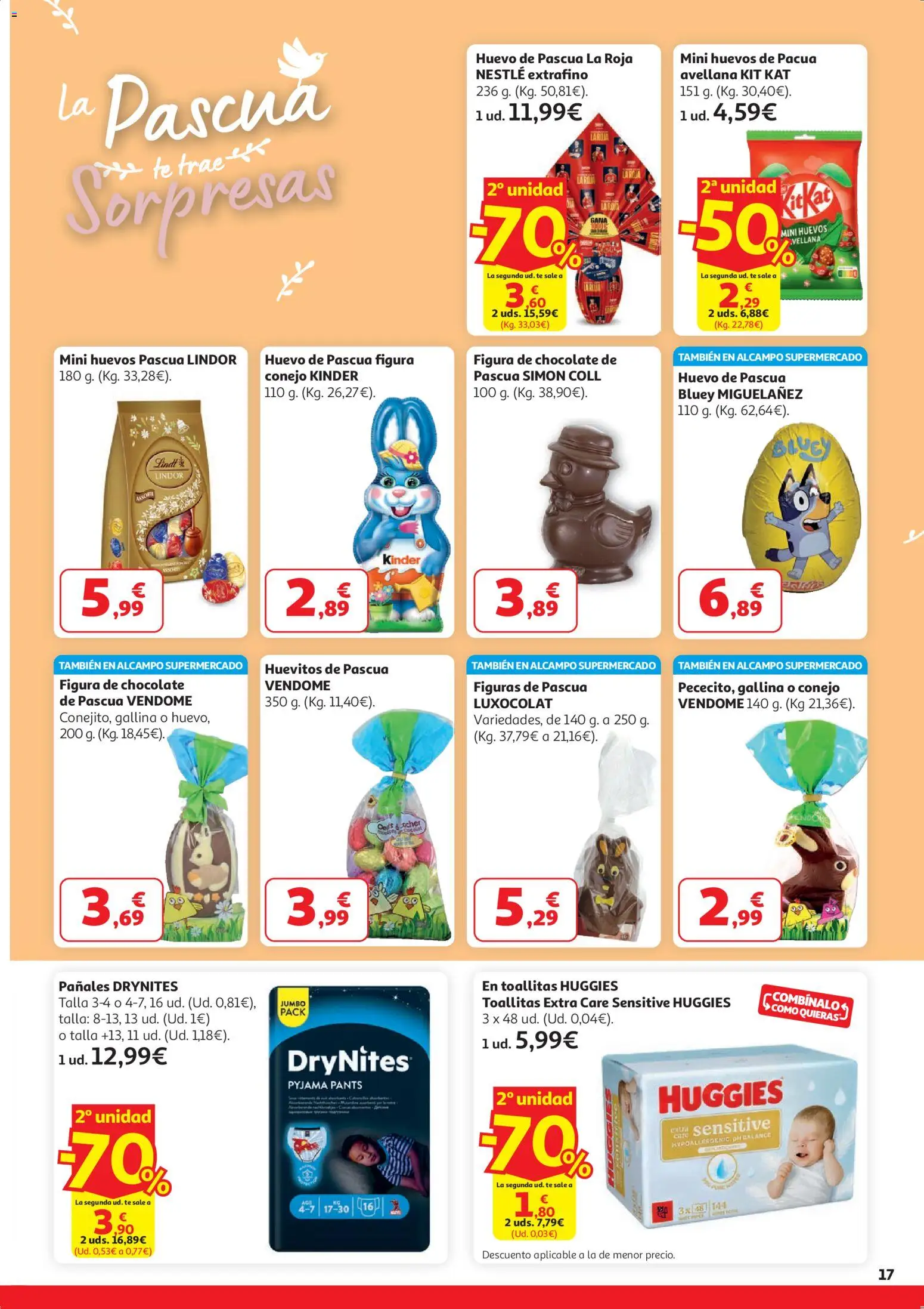 Alcampo HG Unico │ válido desde el 25.03.2026 | Página: 17