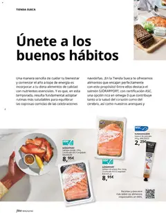 Vista previa Catálogo IKEA Fika válido desde el 01.01.2026 | Página: 4 | Productos: Té, Salmón ahumado, Κούβα
