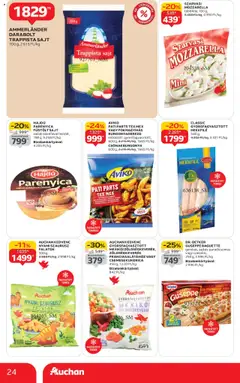 Auchan Akciós újság - amely érvényes a következő dátumtól: 16.10.2025 | Oldal: 24