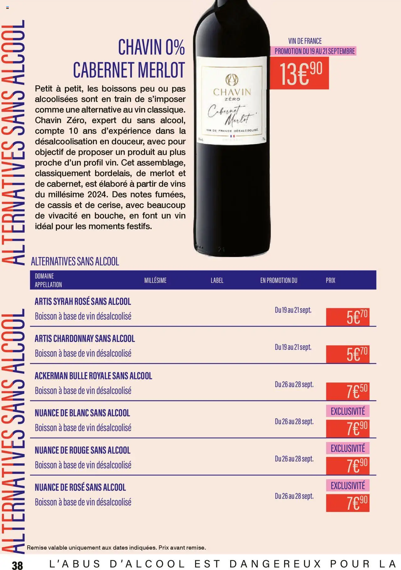  | Page: 38 | Produits: Alcool, Cassis, Base, Vin