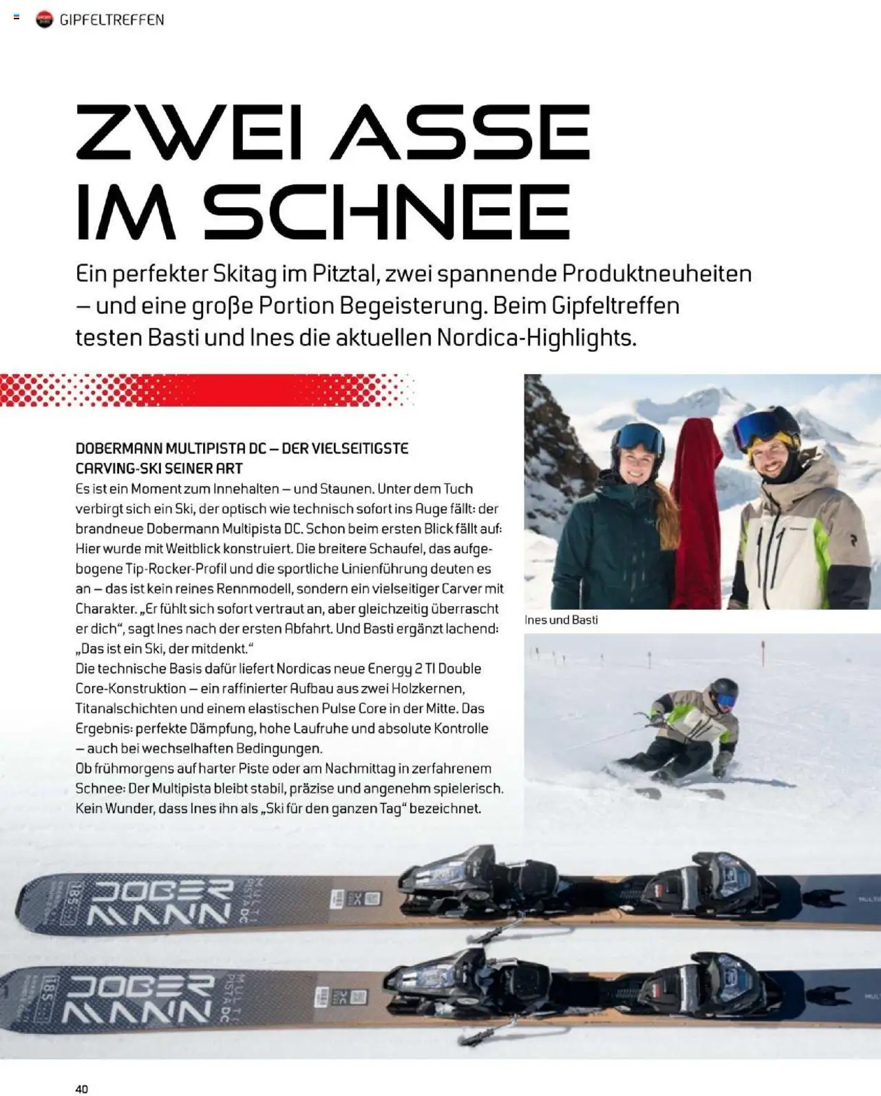 Sport2000 Prospekt Home of Schnee erleben – gültig ab 23.09.2025 | Seite: 40 | Produkte: Energy, Carvingski