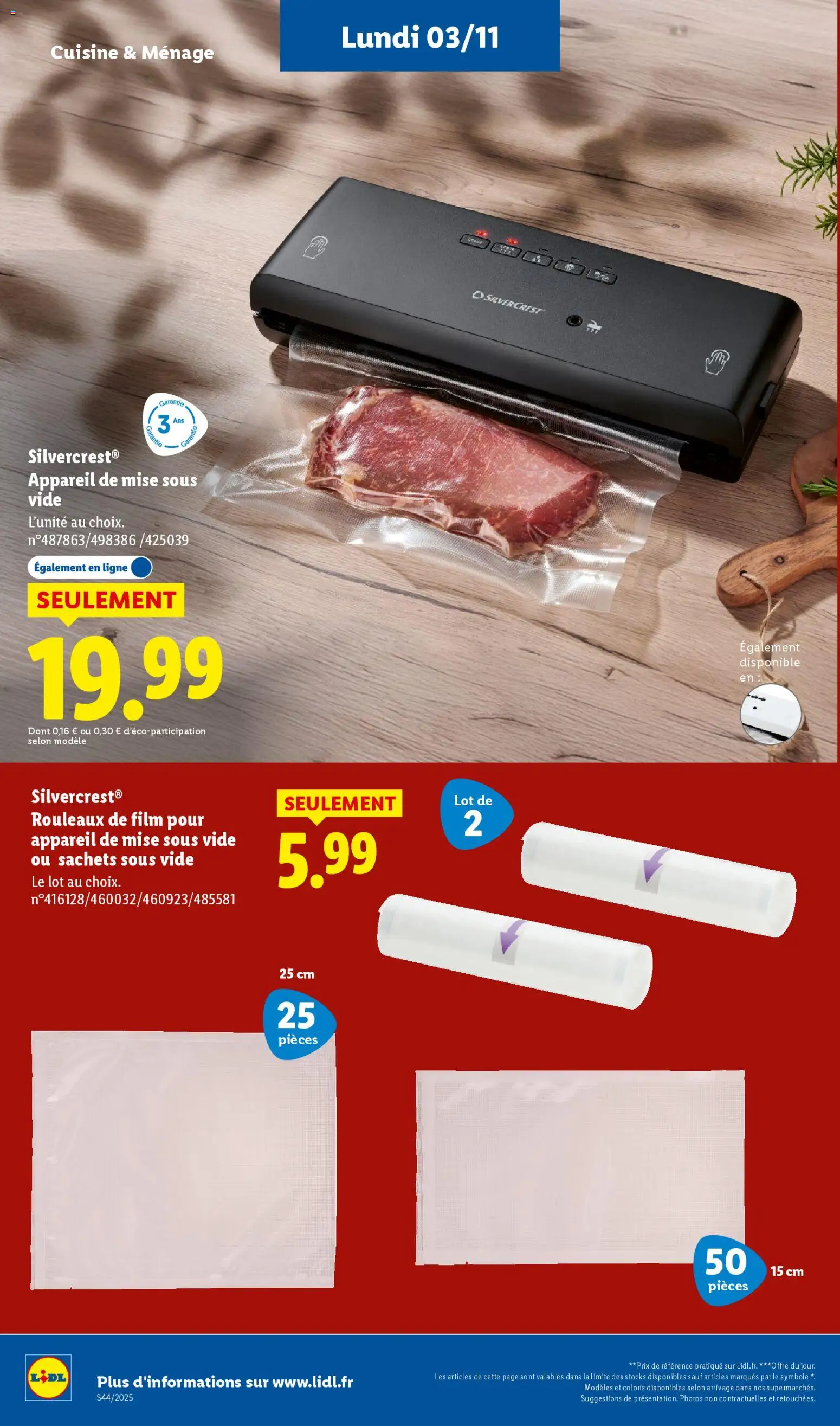 {H1} | Page: 63 | Produits: Appareil de mise sous vide