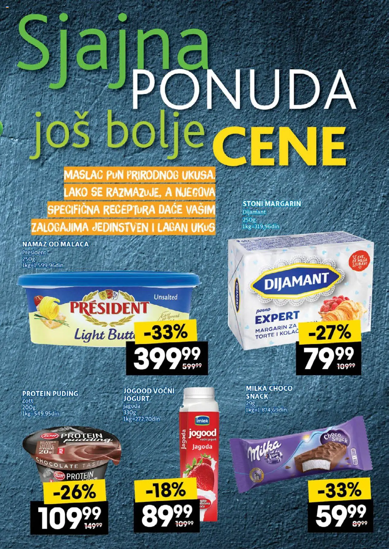 Idea katalog - važi od 03.07.2025 | Strana: 23 | Proizvode: Protein, Puding, Kolač, Jagoda