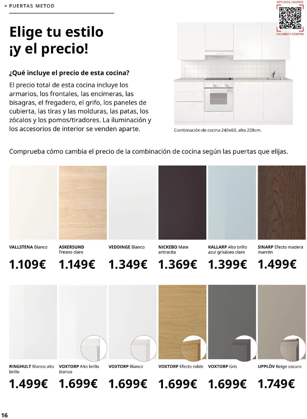 Catálogo IKEA Cocinas │ válido desde el 06.02.2025 | Página: 16 | Productos: Cocina