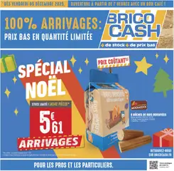 Brico Cash - Prévisualisation de Brico Cash L'arrivage de décembre valide à partir de 05.12.2025