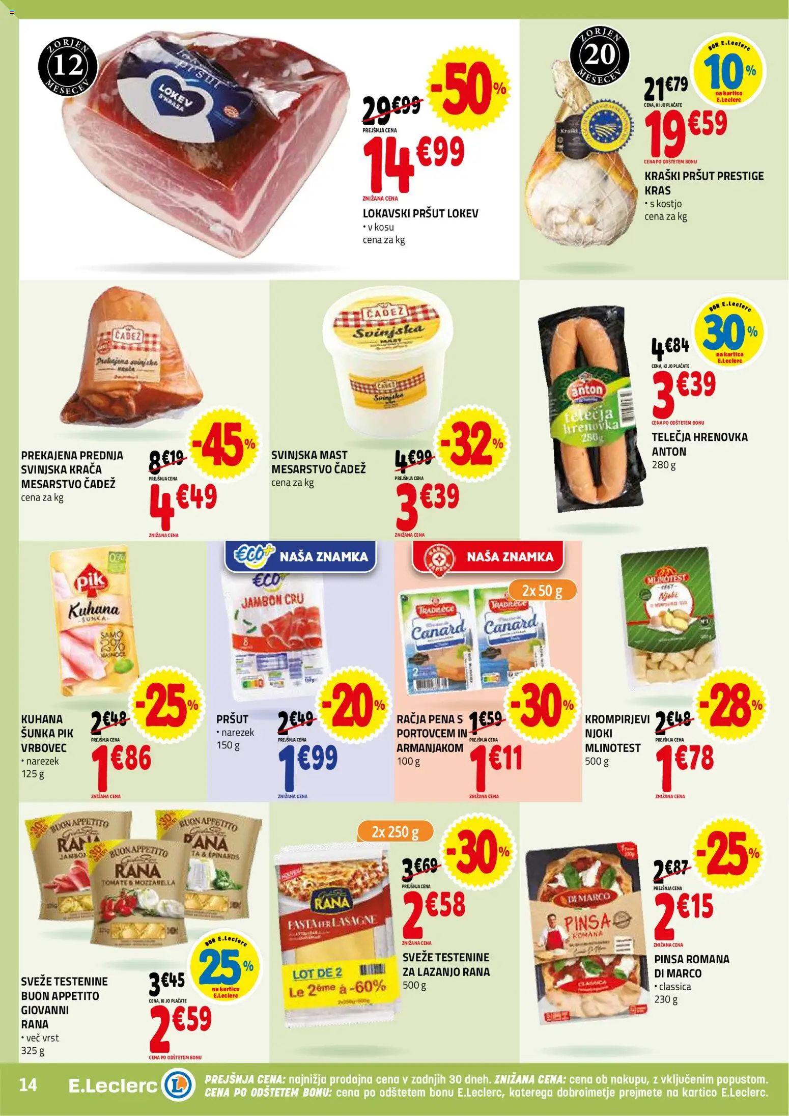 Novi E.leclerc katalog ponudbe – veljaven od 19.11.2025 | Stran: 14