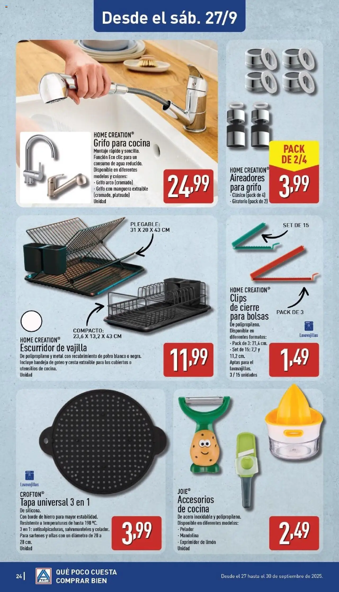 Aldi folleto Península │ válido desde el 22.09.2025 | Página: 24