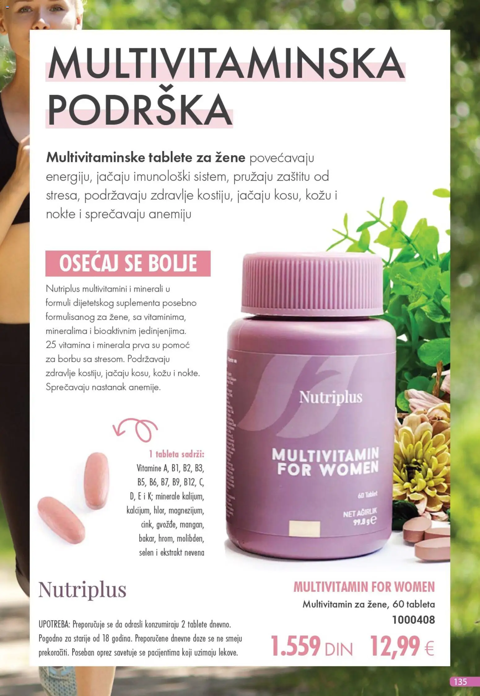 Farmasi katalog - važi od 01.11.2025 | Strana: 135 | Proizvode: Tablet