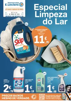 Pré-visualização E.Leclerc Especial Limpeza do Lar válido de 03.03.2026