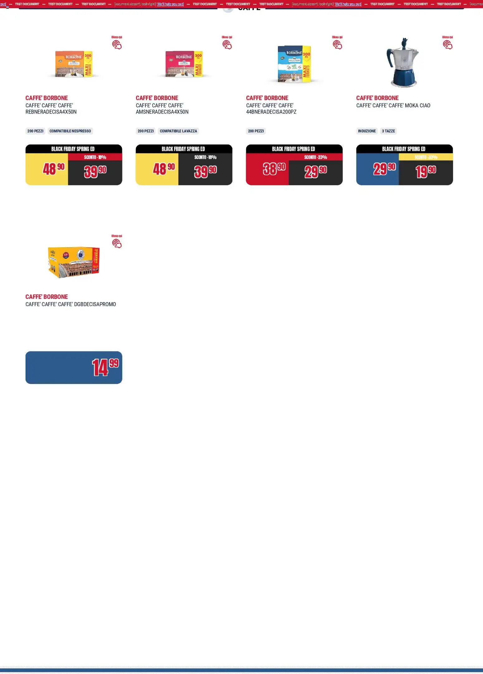 Volantino Trony del 19.03.2026 | Pagina: 5 | Prodotti: Caffè, Lavazza