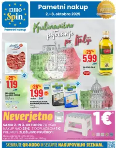 Eurospin katalog akcije – veljaven od 02.10.2025