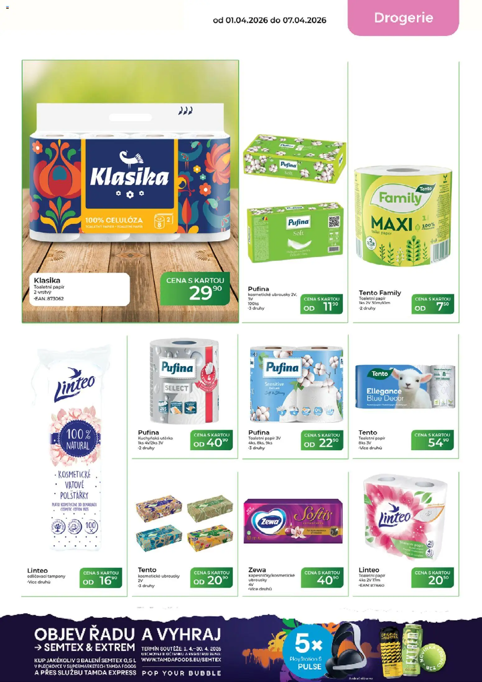 Tamda Foods leták od 01.04.2026 | Strana: 57 | Produkty: Moët, Ubrousky, Drogerie, Tampony