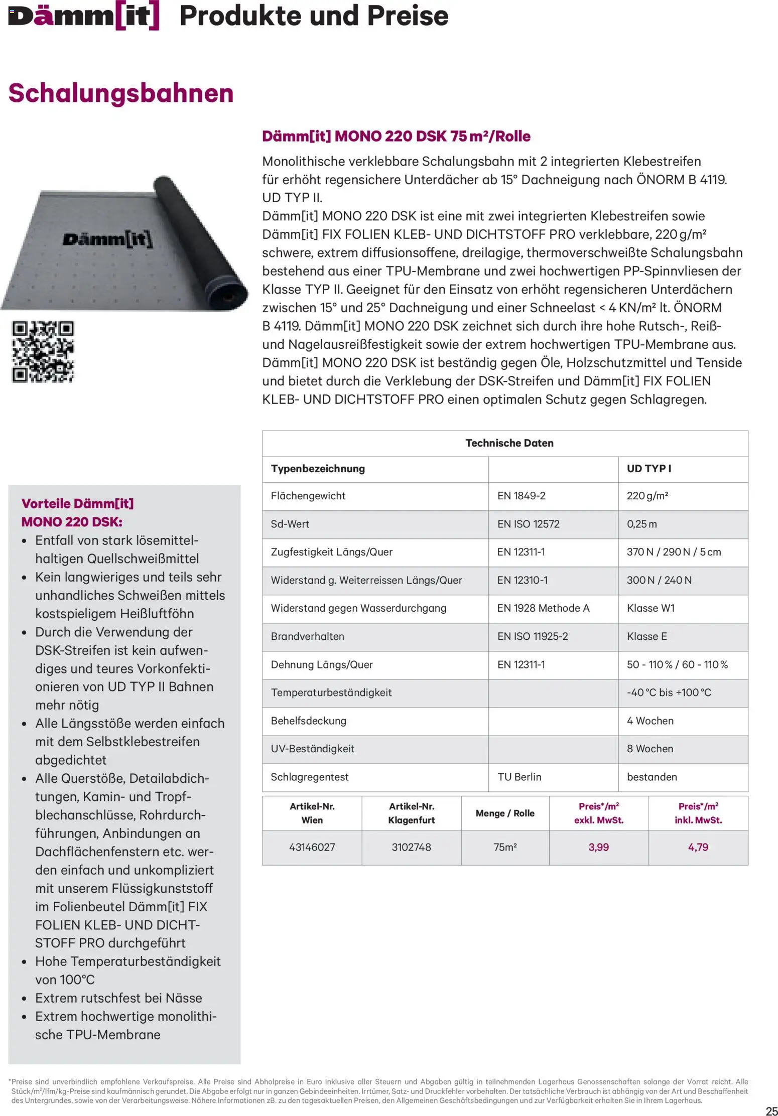 Lagerhaus Dämm[it] Folder gültig ab 02.01.2026 | Seite: 25