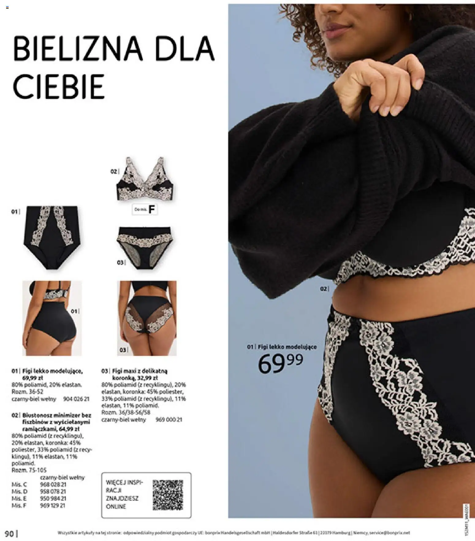 BonPrix Katalog - Na Listę Życzeń od 15.12.2025 | Strona: 92 | Produkty: Bielizna, Biustonosz
