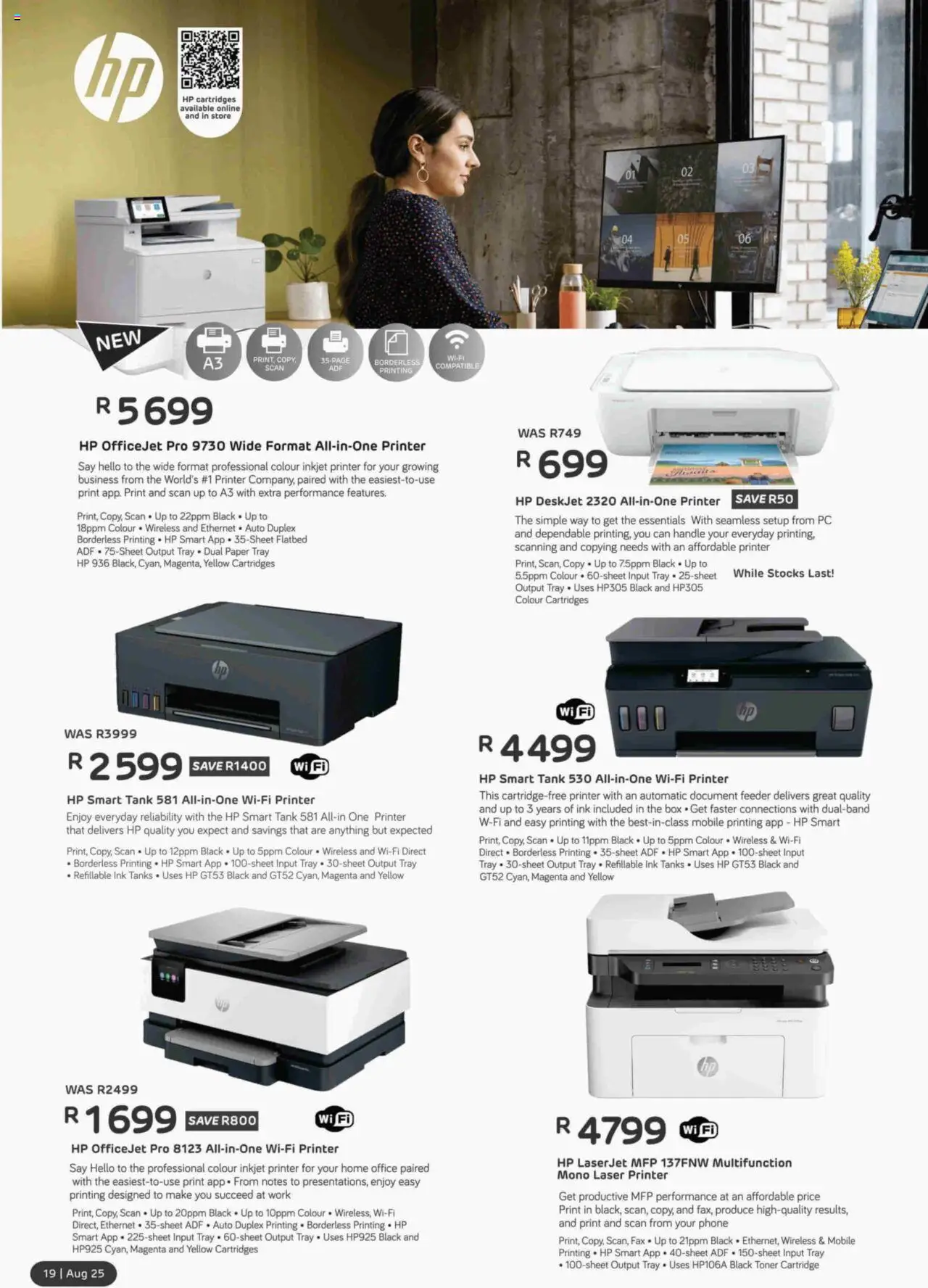 Computer Mania Accessories Catalogue │ valid from 01.08.2025 | Page: 20 | Products: Phone, Printer, Toner, Paper