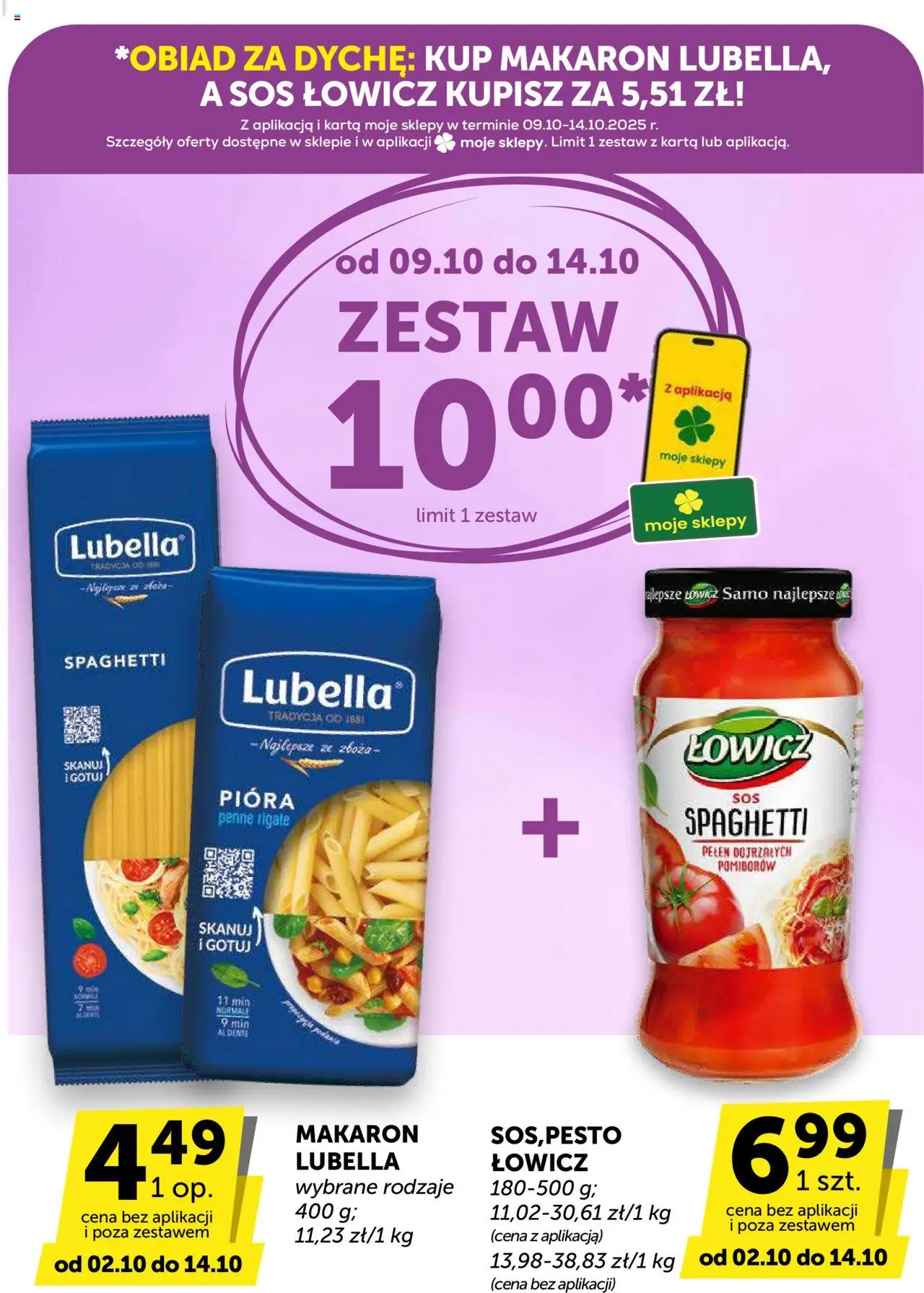 Euro Sklep Gazetka - Minimarket od 02.10.2025 | Strona: 3 | Produkty: Karta, Penne, Makaron, Sos