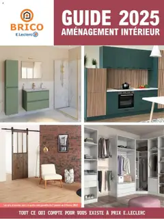 Brico E.Leclerc - Prévisualisation de Brico E.Leclerc Guide aménagement intérieur | Avenue D'antibes, Amilly valide à partir de 07.01.2025