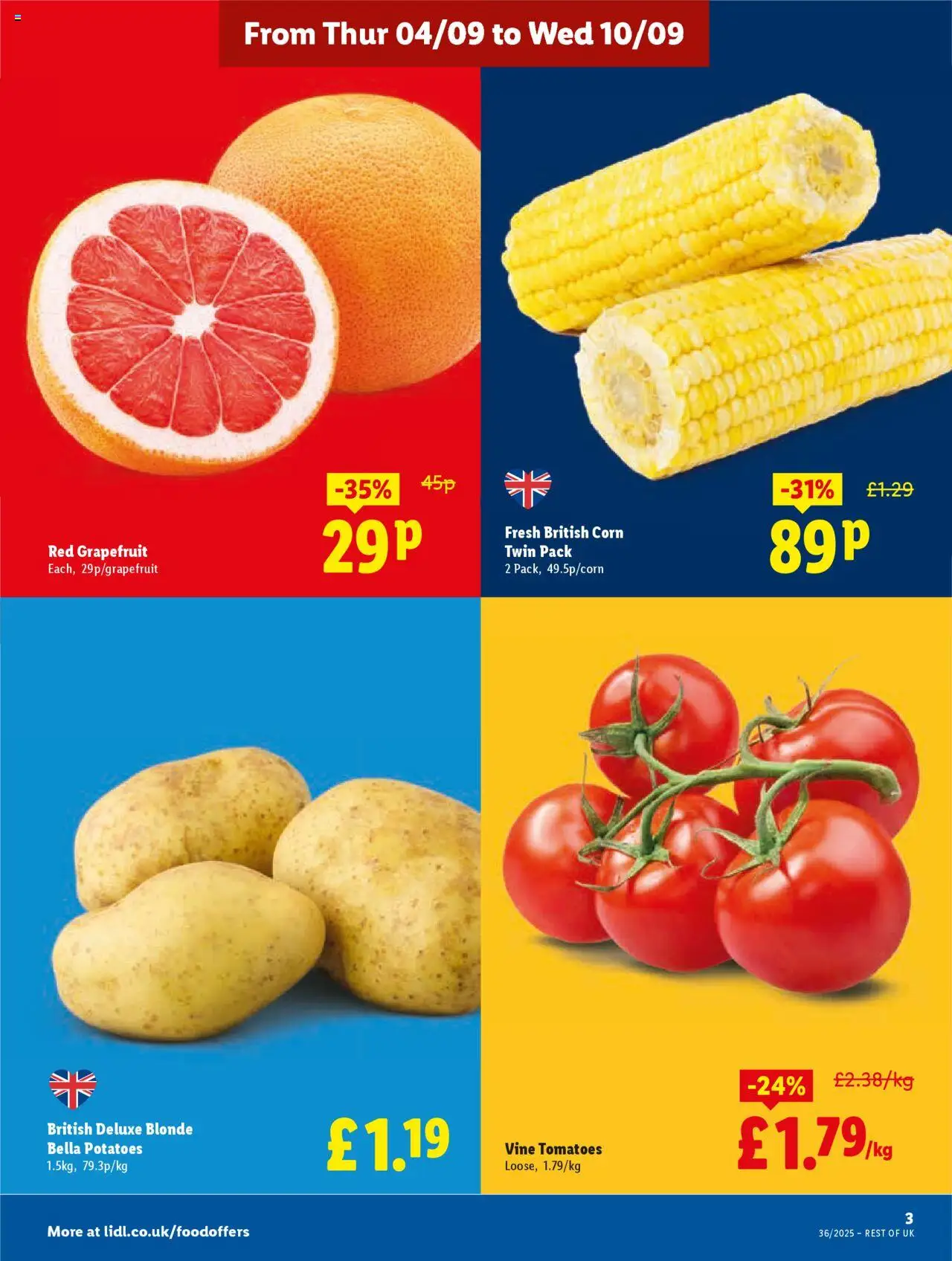  | Page: 3 | Products: Tomatoes, Potatoes